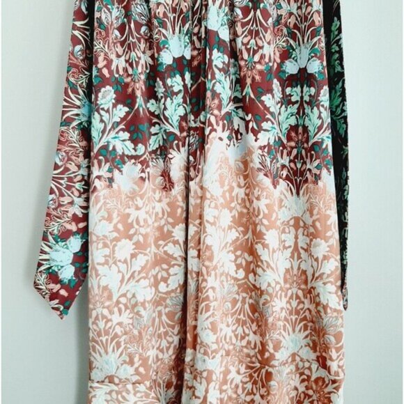 Gorgeous Free People Neutrals Floral Midi Maxi Dress Small - Picture 4 of 16